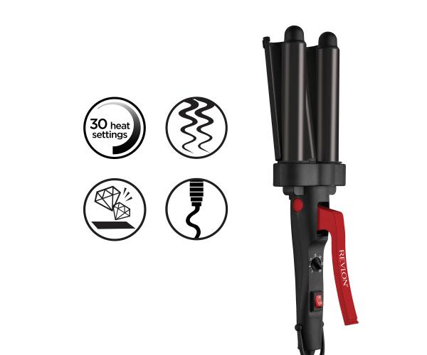 Revlon ψαλίδι μαλλιών Wave Master 30 επιλογές θερμοκρασίας