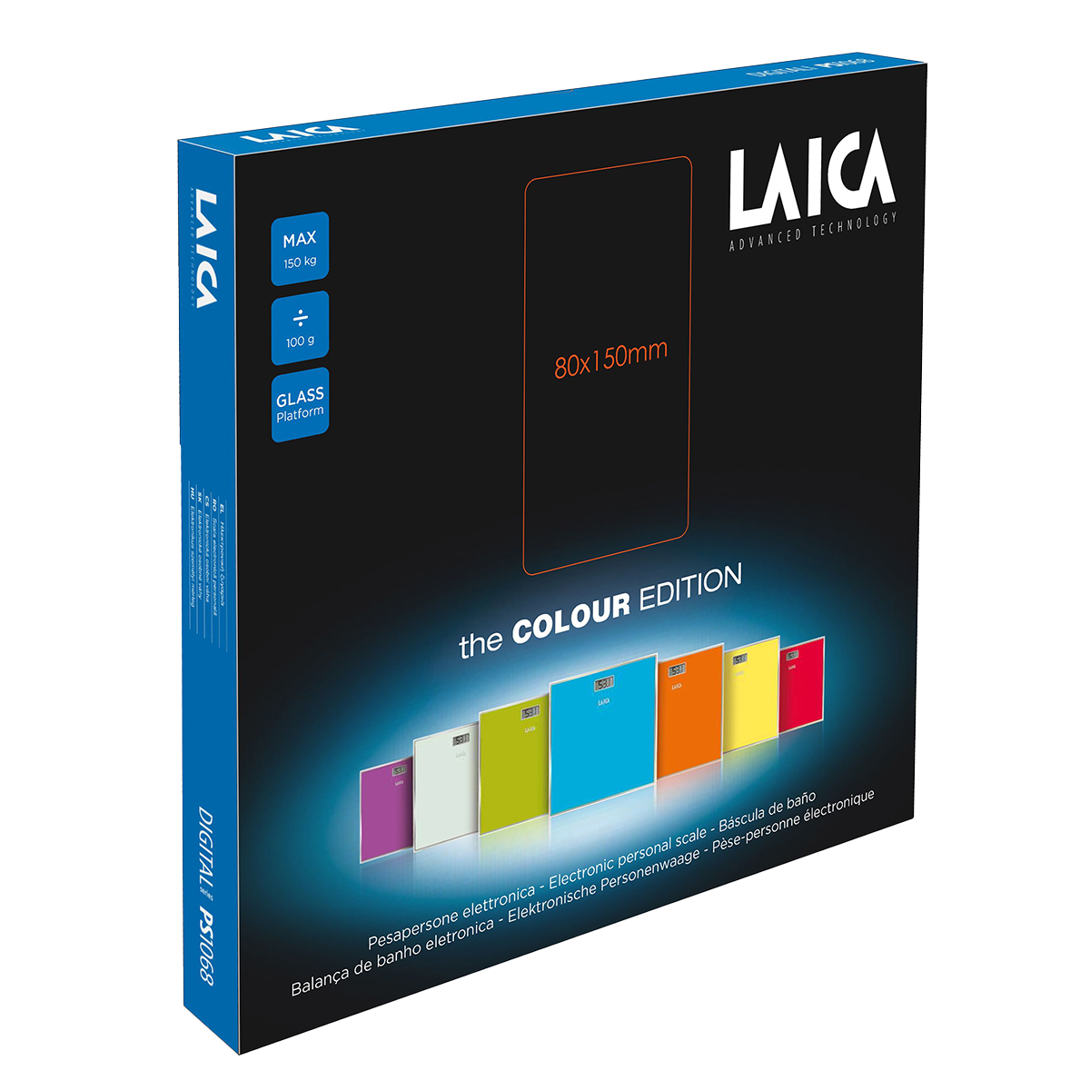 LAICA PS1068 Ψηφιακή Ζυγαριά Μπάνιου - 3
