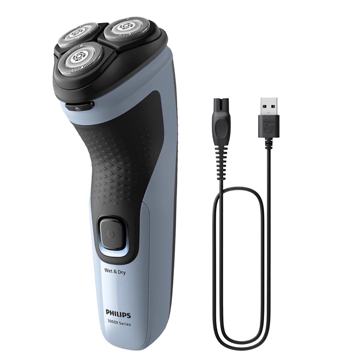 PHILIPS X3003/00 Series 3000X Ξυριστική Μηχανή Μπλε - 3