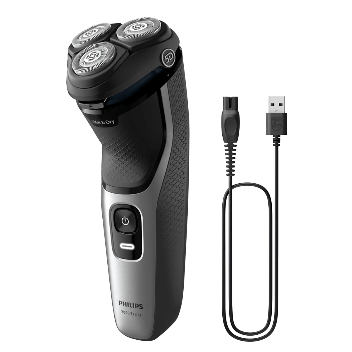 PHILIPS S3143/00 Series 3000 Ξυριστική Μηχανή Ασημί - 3