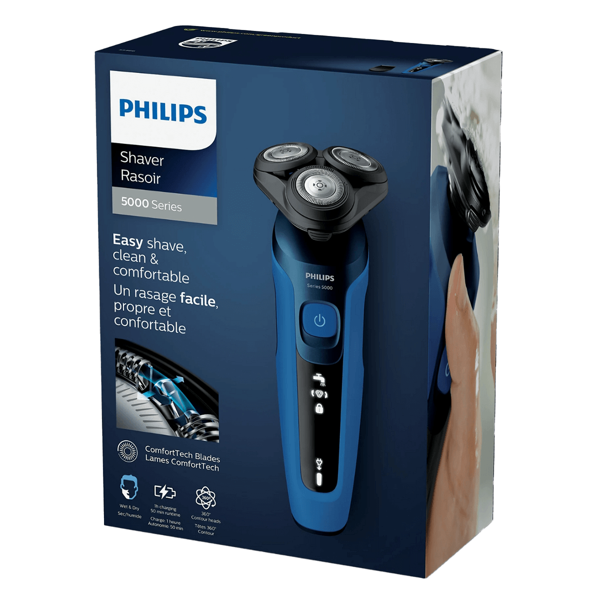 PHILIPS S5466/17 Series 5000 Ξυριστική Μηχανή Μπλε - 5