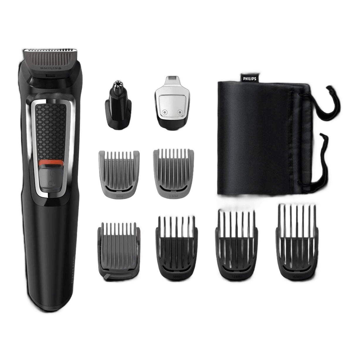 PHILIPS MG3740/15 Series 3000 Σετ Ανδρικής Περιποίησης 9 σε 1 Μαύρο