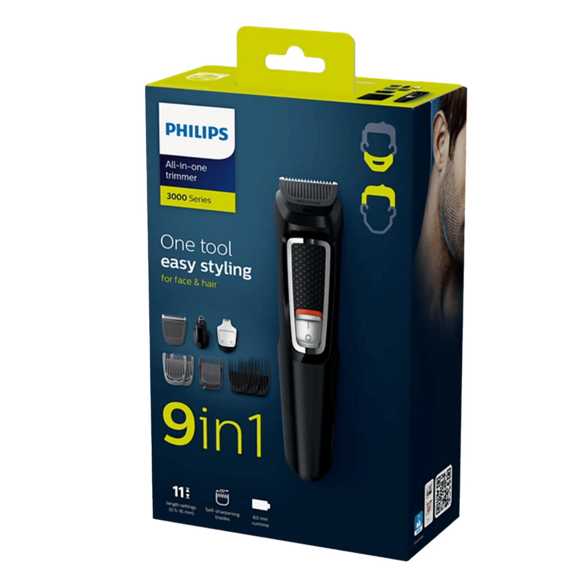 PHILIPS MG3740/15 Series 3000 Σετ Ανδρικής Περιποίησης 9 σε 1 Μαύρο - 5