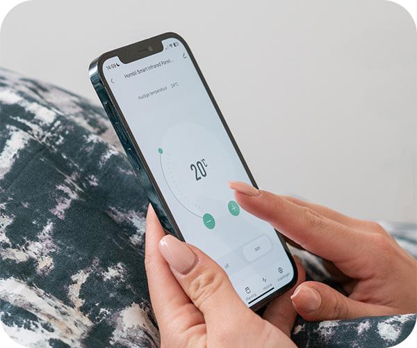 HOMBLI HBHP-0509 Smart Θερμοπομπός Καθρέφτης app