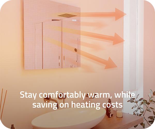 Hombli Smart Infrared Heatpanel Καθρέφτης 400W