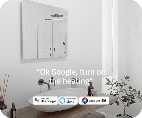 Hombli Smart Infrared Heatpanel Καθρέφτης 400W smart