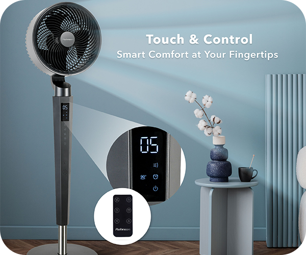 ROHNSON R-8550 screen and control