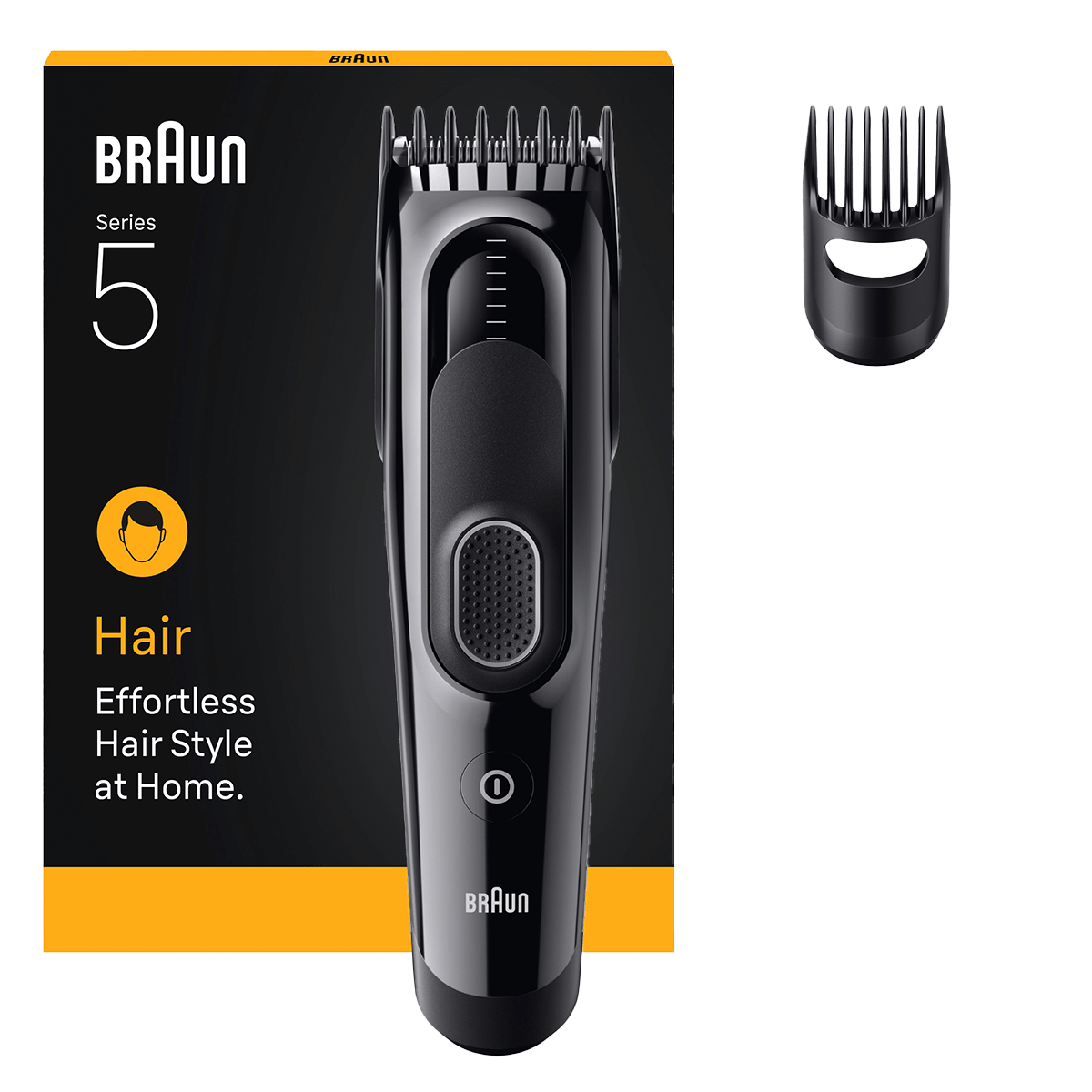 BRAUN HC5510 Series 5 Κουρευτική Μηχανή Μαύρο - 2