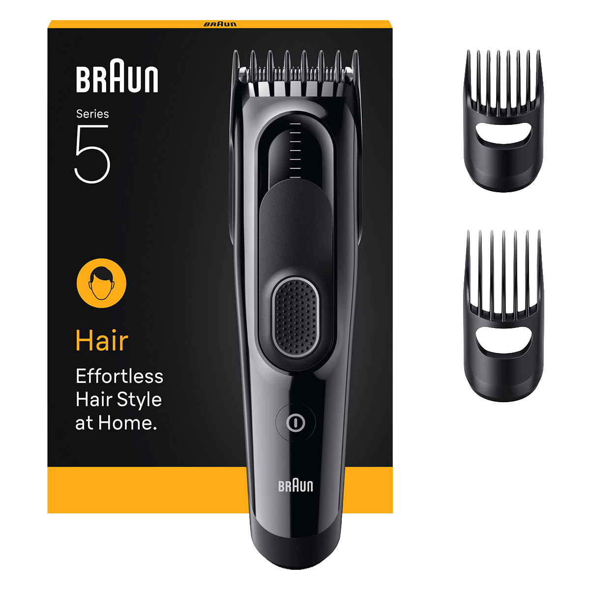 BRAUN HC5530 Series 5 Κουρευτική Μηχανή Μαύρη