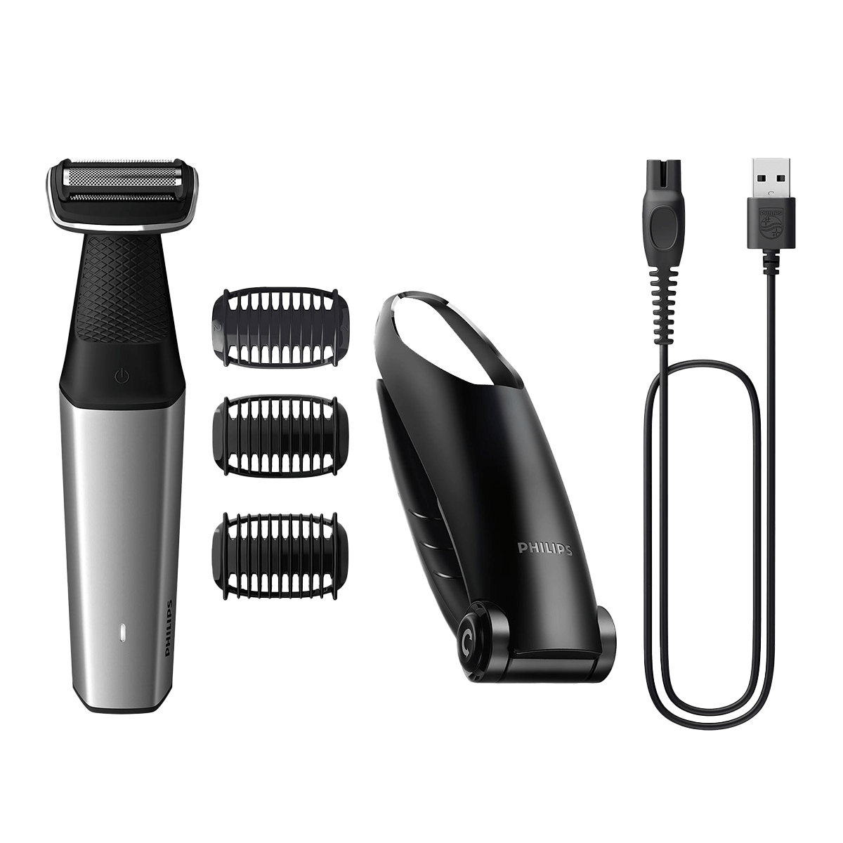 PHILIPS BG5021/15 Series 5000 Ξυριστική Μηχανή Σώματος Μαύρο