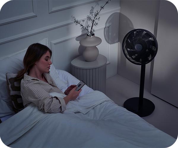 Ανεμιστήρα Δαπέδου DUUX Whisper Flex 2 night technology