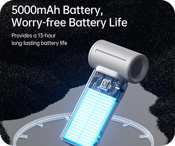 JISULIFE Life9 Φορητός Mini Ανεμιστήρας 5000mAh