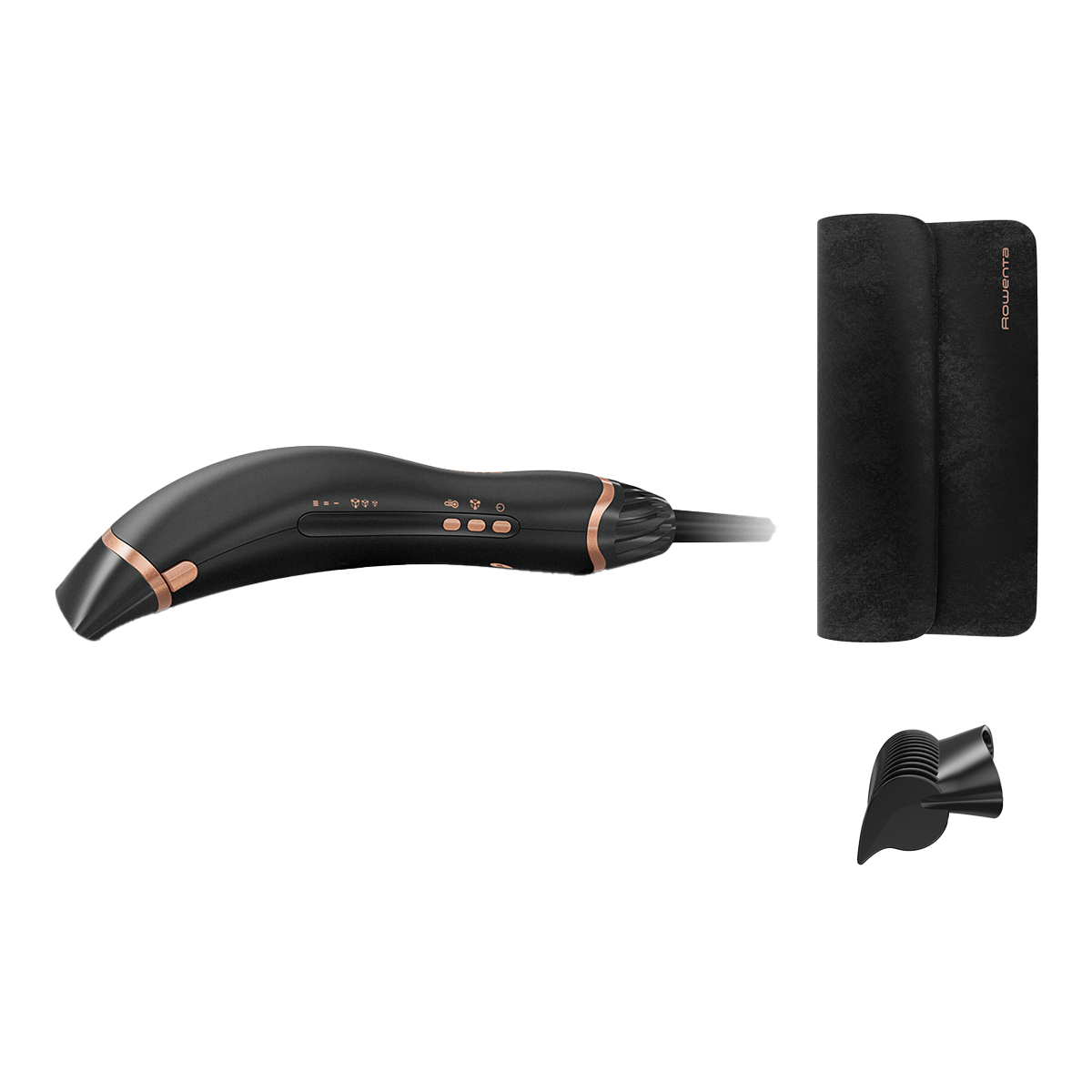 ROWENTA CF8C20E0 Ultimate Experience Air Motion Σεσουάρ Μαλλιών 1300W Μαύρο