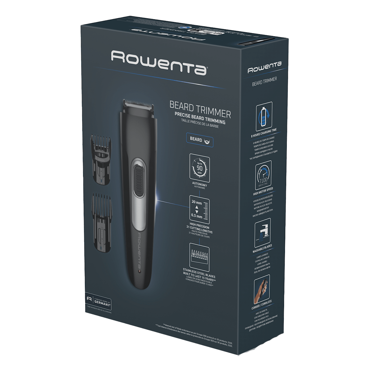 ROWENTA TN2804 Stylis Κουρευτική Μηχανή & Trimmer Μαύρο - 4
