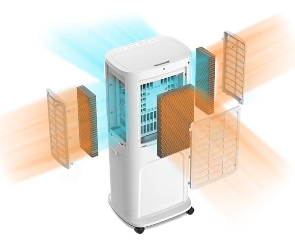KEROSUN KAC-1380C 4 σε 1 Air Cooler