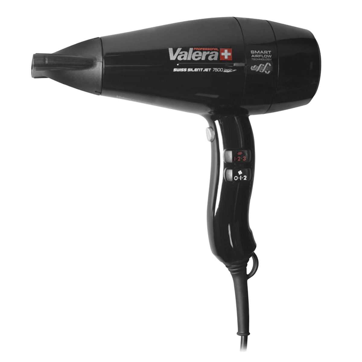 VALERA Swiss Silent Jet 7500 Light Ionic Σεσουάρ Μαλλιών 2000W Μαύρο