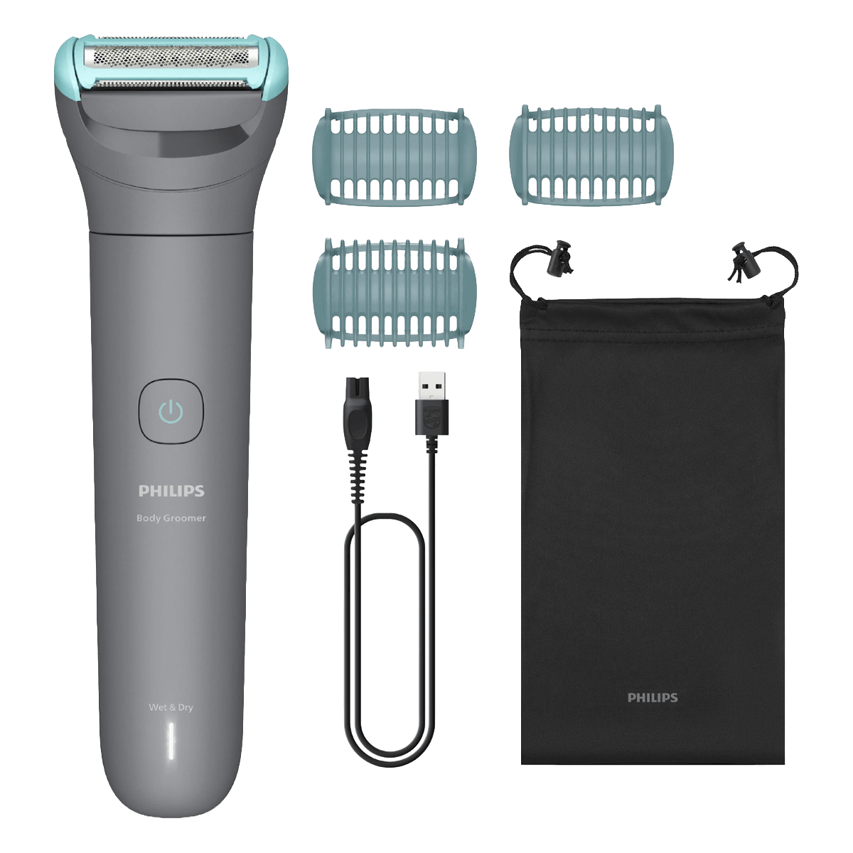 PHILIPS BG3485/15 Series 3000 Ξυριστική Μηχανή Σώματος Γκρι
