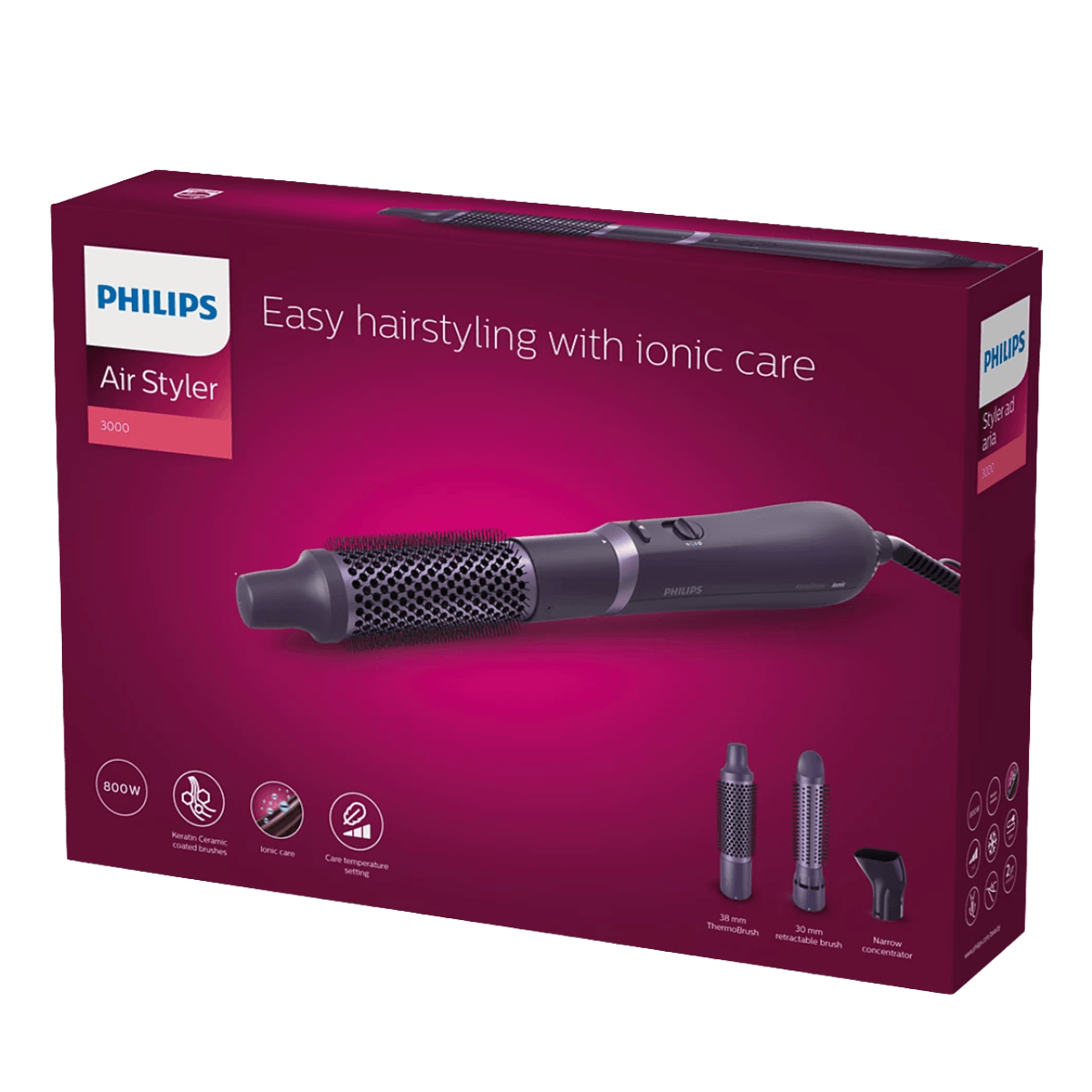 PHILIPS BHA305/00 Series 3000 Air Styler Μωβ - 5