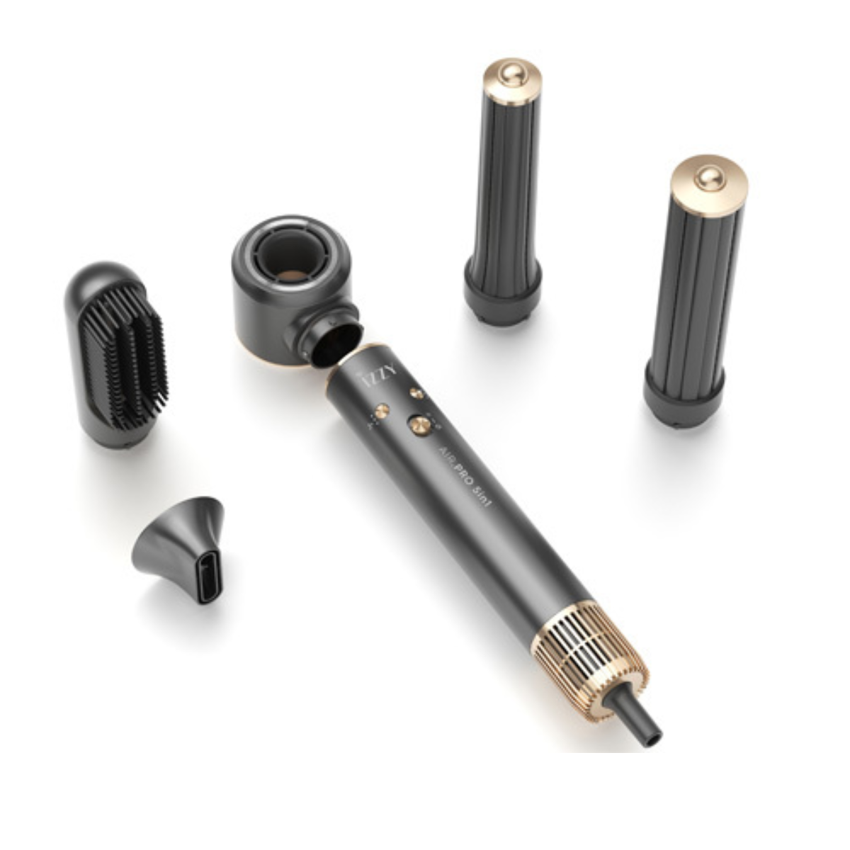 IZZY IZ-7220 AirPro BLDC Multi Styler 5 σε 1 Γκρι