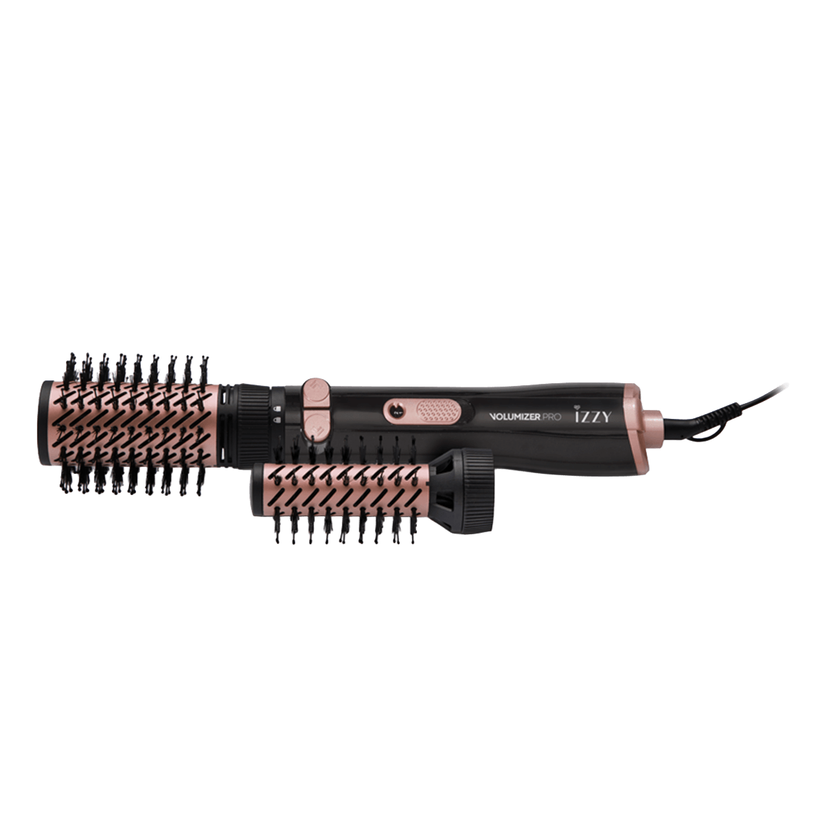 IZZY IZ-7210 Volumizer Pro Ηλεκτρική Περιστρεφόμενη Βούρτσα MultiStyler 1200W Μαύρο