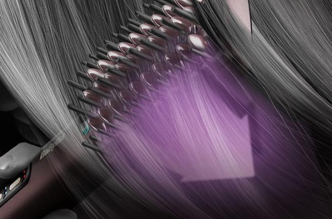 BABYLISS AS6400E ηλεκτρική βούρτσα Air Power Smooth digital moter