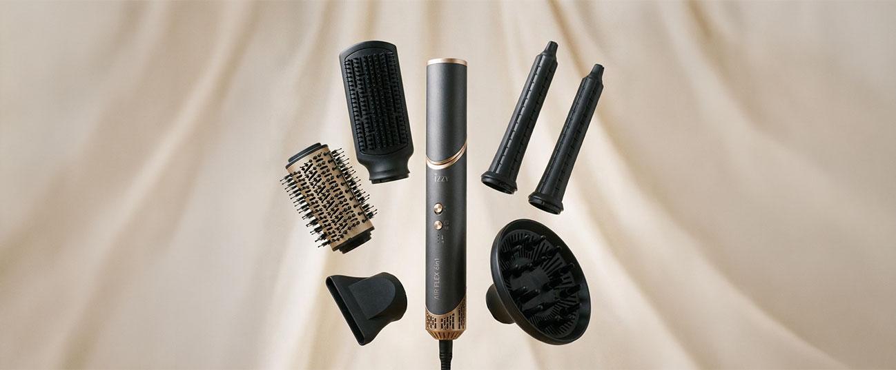 IZZY IZ-7212 AIRFLEX BLDC Multi Styler 6 σε 1 1500W Γκρι