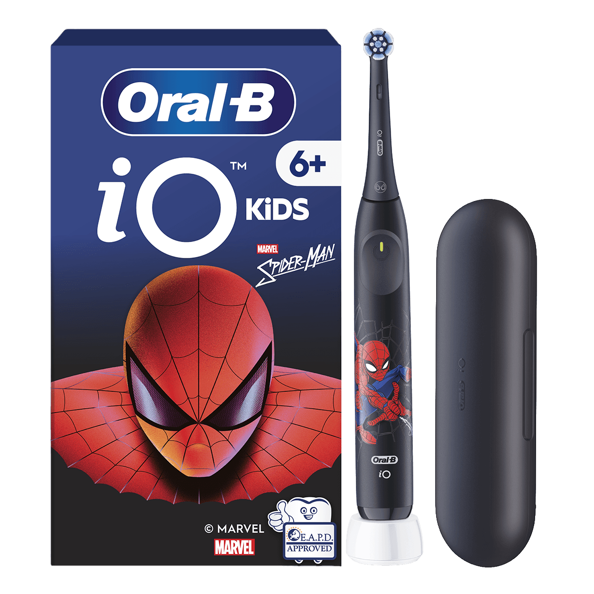 ORAL-B iO Kids Series 2 Ηλεκτρική Οδοντόβουρτσα Spiderman Μαύρο