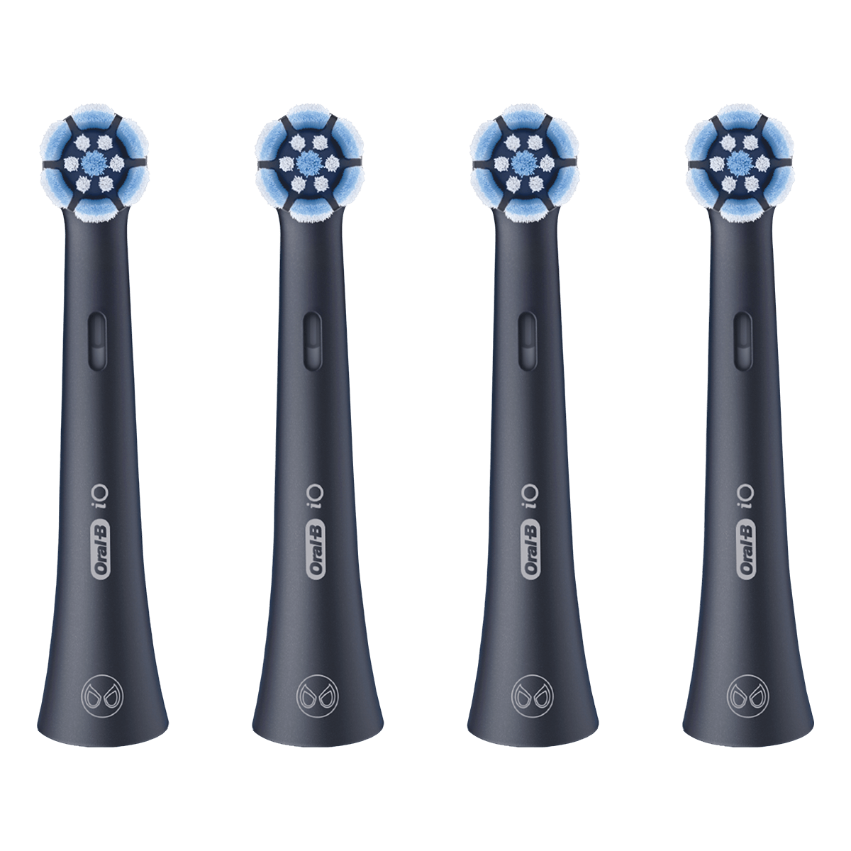 ORAL-B iO Kids Series Gentle Care Spiderman Ανταλλακτικές Κεφαλές 4τμχ Μαύρο - 2