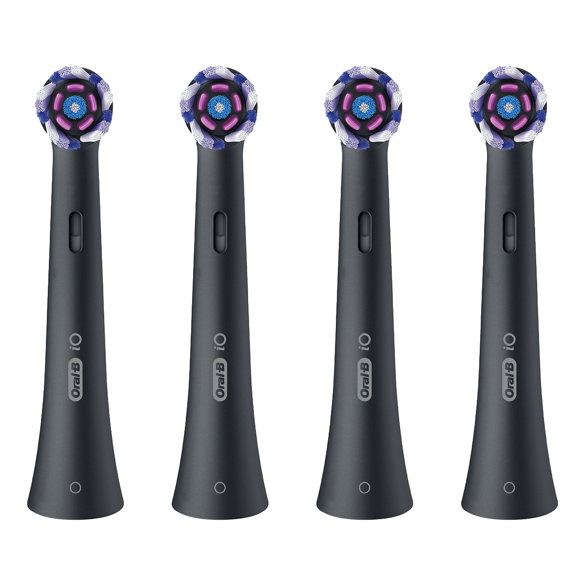 ORAL-B iO Radiant Ανταλλακτικές Κεφαλές 4τμχ Μαύρο - 2