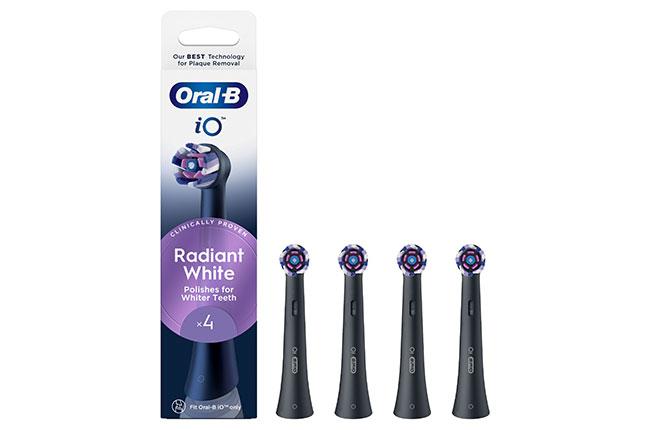  Oral-B iO Radiant White Ανταλλακτική Κεφαλή (Σετ 4τμχ)