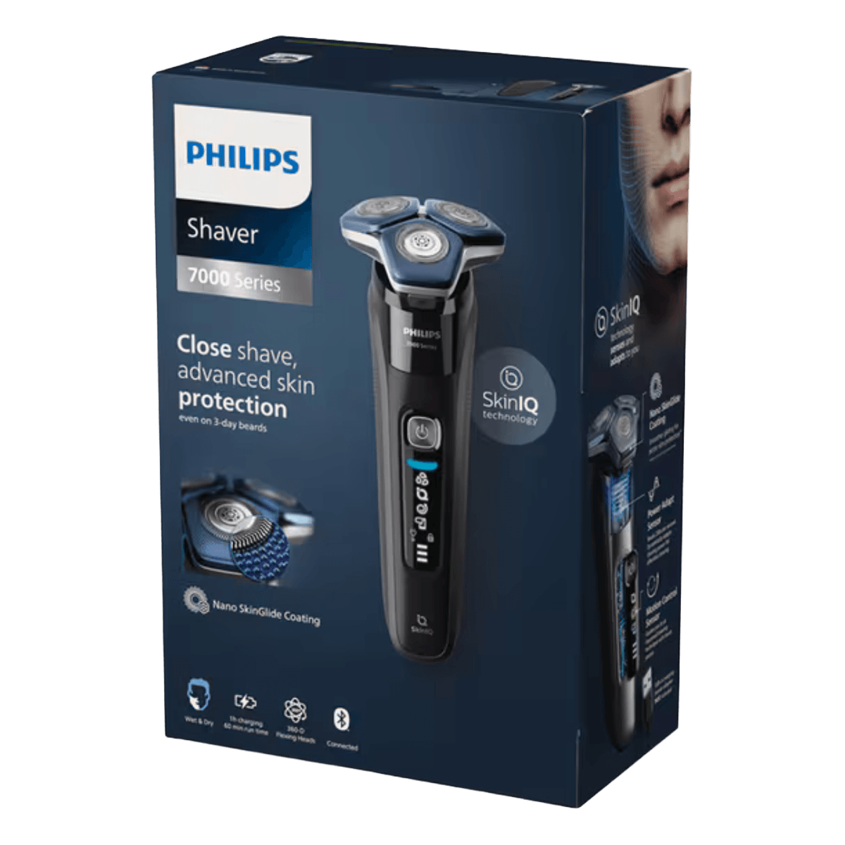 PHILIPS S7886/35 Series 7000 Ηλεκτρική Ξυριστική Μηχανή Wet & Dry Ασημί - 6