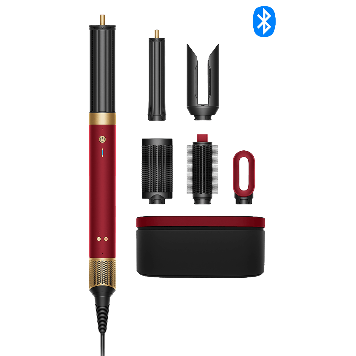 DYSON Multistyler HS09 Airwrap Coanda 2x Straight+Wavy Ceramic Red Velvet