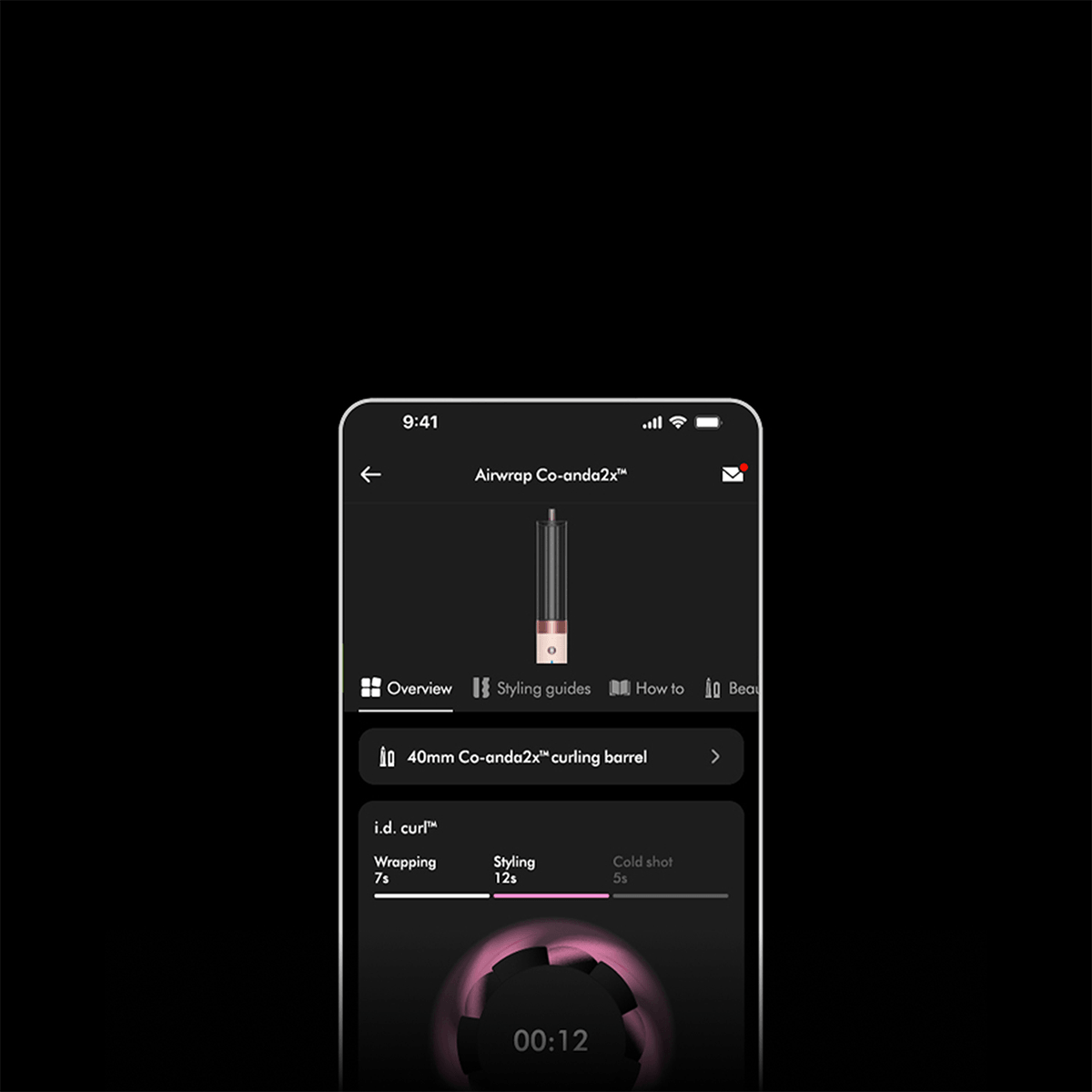 DYSON Multistyler HS09 Airwrap Coanda 2x Straight+Wavy Ceramic Red Velvet - 5