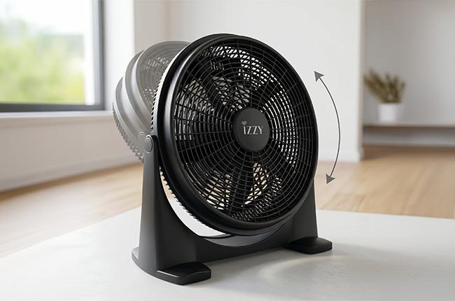 IZZY IZ-9034 Επιτραπέζιος Ανεμιστήρας 100W