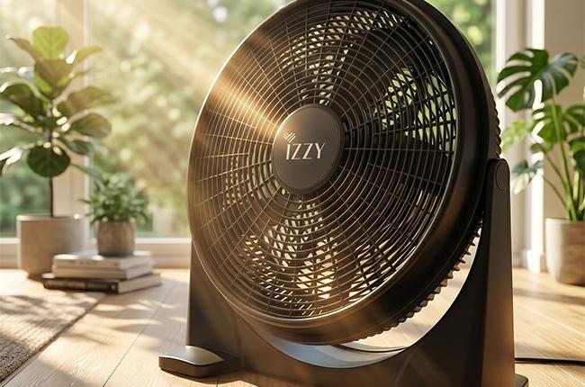 IZZY IZ-9034 Επιτραπέζιος Ανεμιστήρας 100W