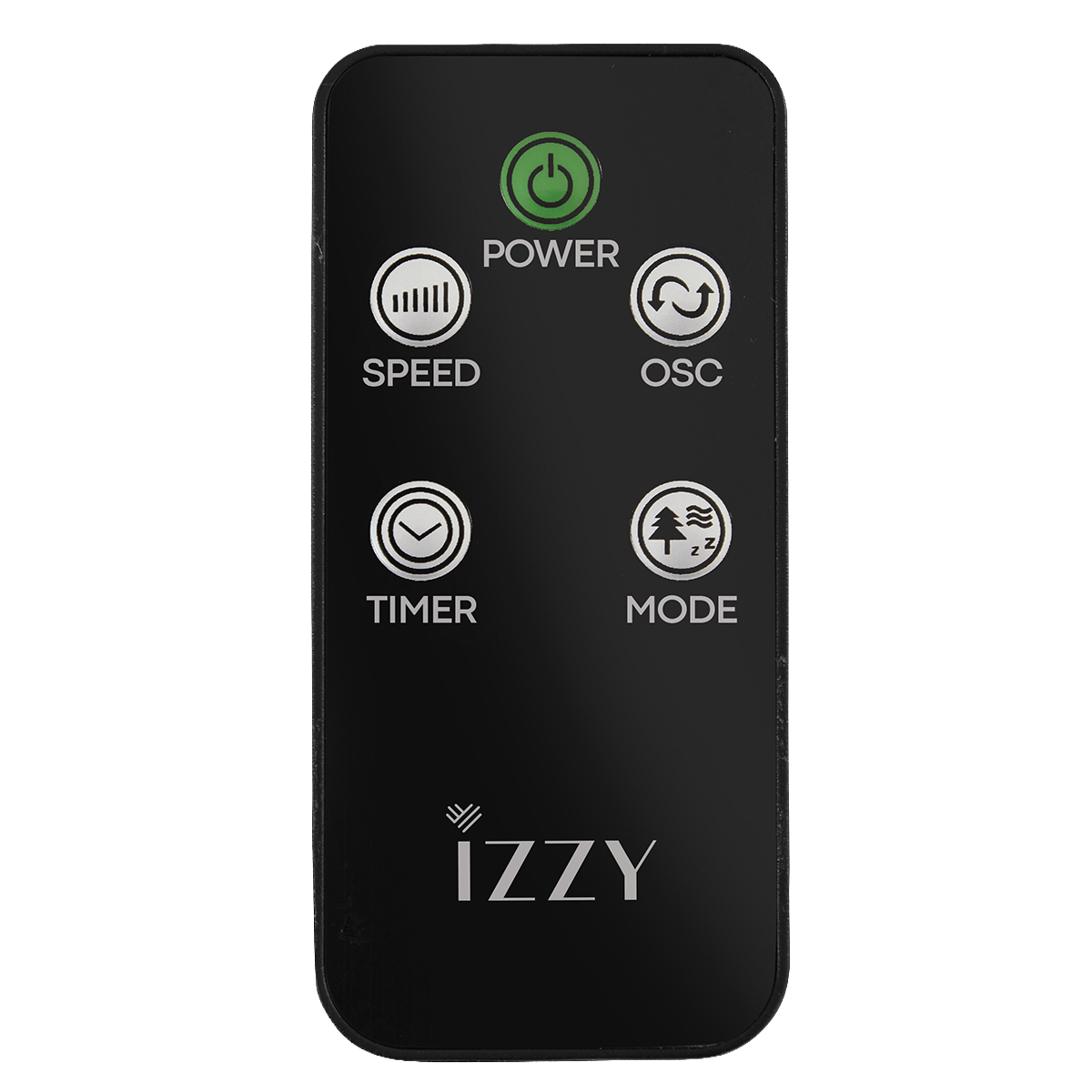 IZZY IZ-9082 Ανεμιστήρας Πύργος με Τηλεχειριστήριο 65W Μαύρο - 5