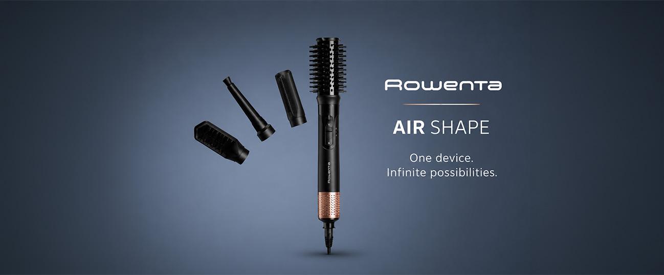 ηλεκτρική βούρτσα μαλλιών θερμού αέρα ROWENTA UB9820E0 Air Shape
