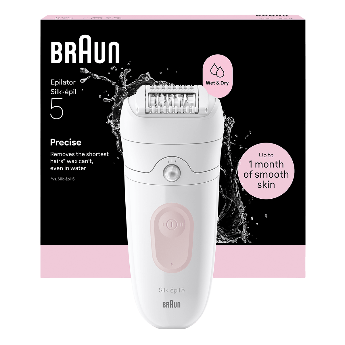 BRAUN SE5-000/N Silk-epil 5 Αποτριχωτική Μηχανή Λευκό - 4