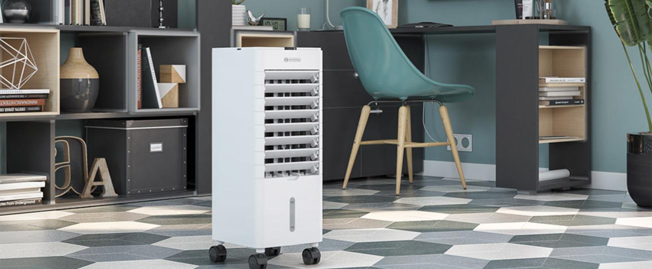 OLIMPIA SPLENDID Peler 4T Air Cooler 60W Λευκό