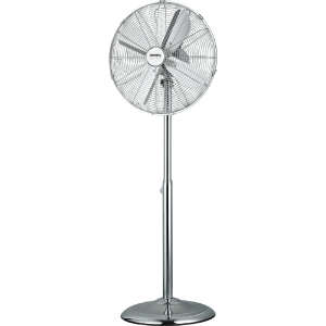 CRYSTAL HOME Air Retro Chrome Ανεμιστήρας Δαπέδου 50W