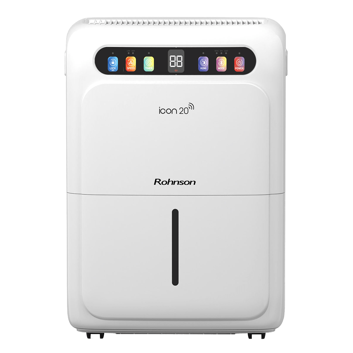 ROHNSON R-91520 Αφυγραντήρας 20lt με Wi-Fi Λευκό