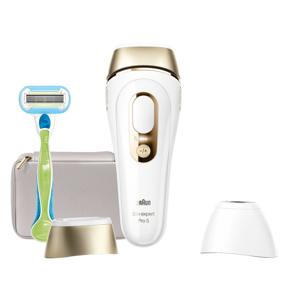 BRAUN PL5152 Silk-Expert Pro 5 Αποτριχωτική Μηχανή Λευκό/ Χρυσό