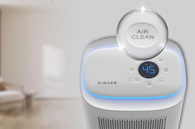 SINGER SDHMW-10L Smart Αφυγραντήρας & Ιονιστής Αέρα 10Lt