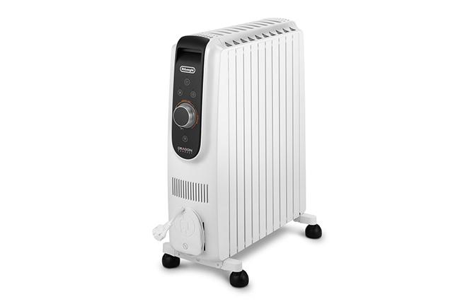 DELONGHI TRD51025 Dragon Connect Καλοριφέρ Λαδιού με Wi-Fi 2500W Λευκό