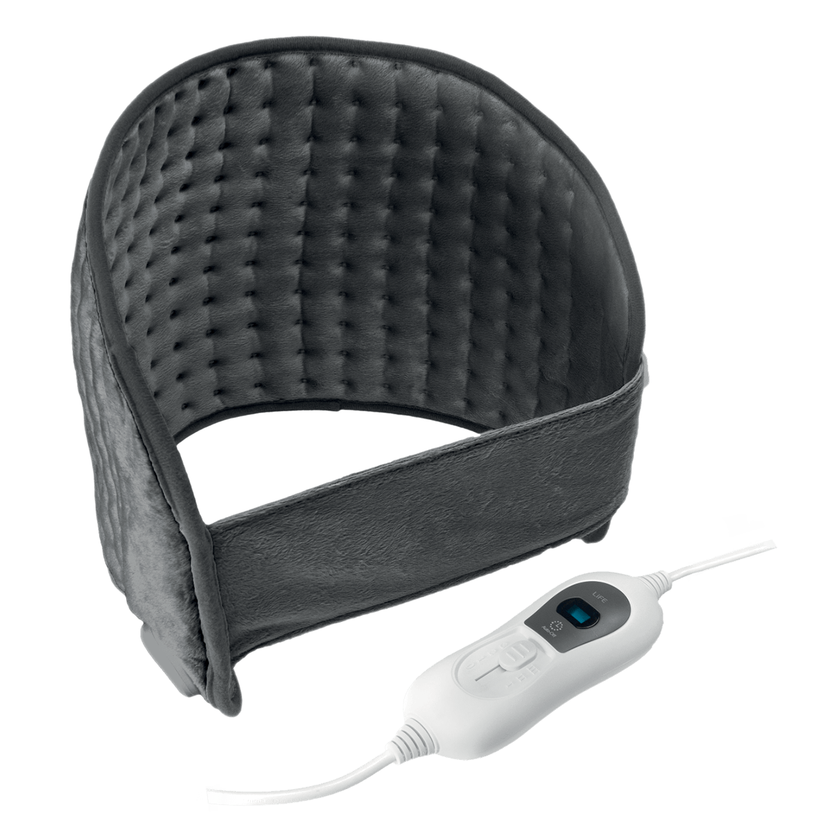 LIFE Ηλεκτρική Θερμοφόρα Μέσης Lower Back Relief Wellness Series Gray - 2
