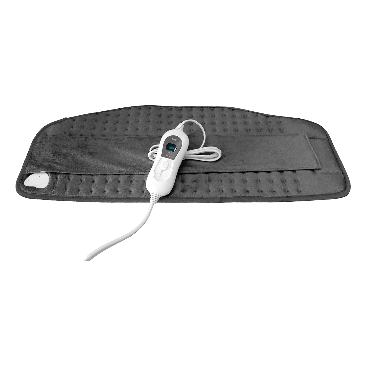 LIFE Ηλεκτρική Θερμοφόρα Μέσης Lower Back Relief Wellness Series Gray - 3