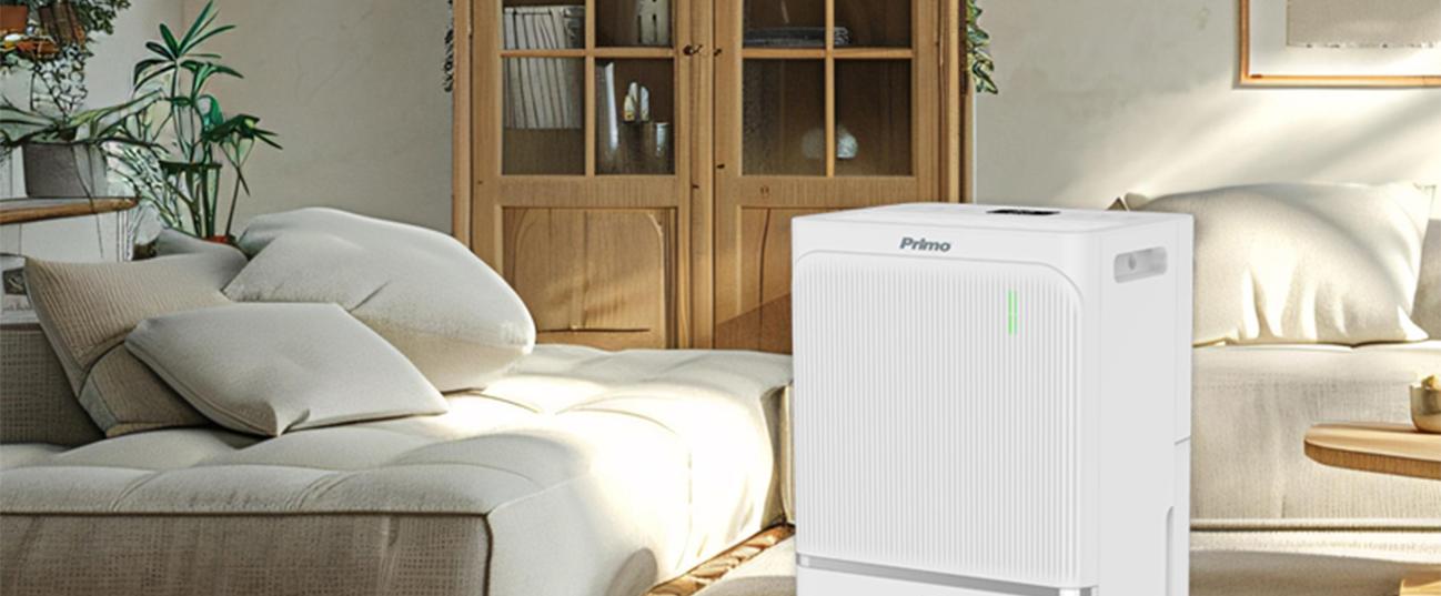 PRIMO PRDH-450023 Αφυγραντήρας με Ιονιστή 10Lt Λευκό
