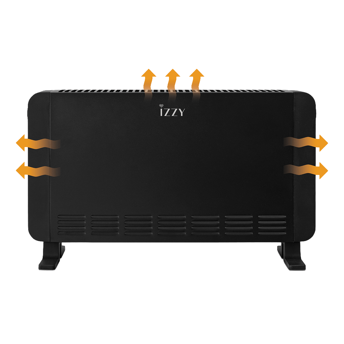 IZZY IZ-8276 Θερμοπομπός Δαπέδου 2000W Black - 3