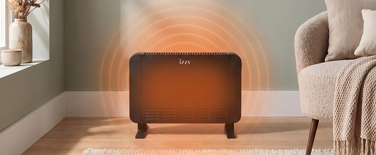 IZZY IZ-8276 Θερμοπομπός Δαπέδου 2000W