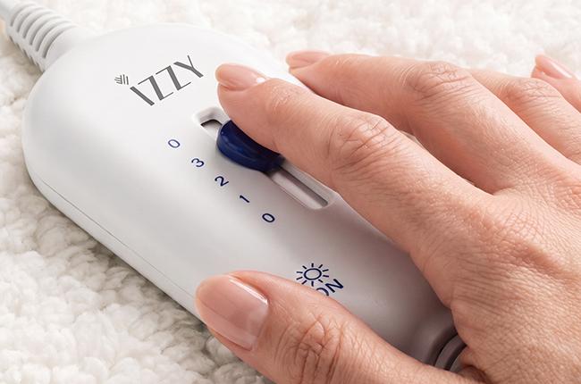 IZZY IZ-9049 Fluffy Μονό Ηλεκτρικό Υπόστρωμα 60W Μπεζ